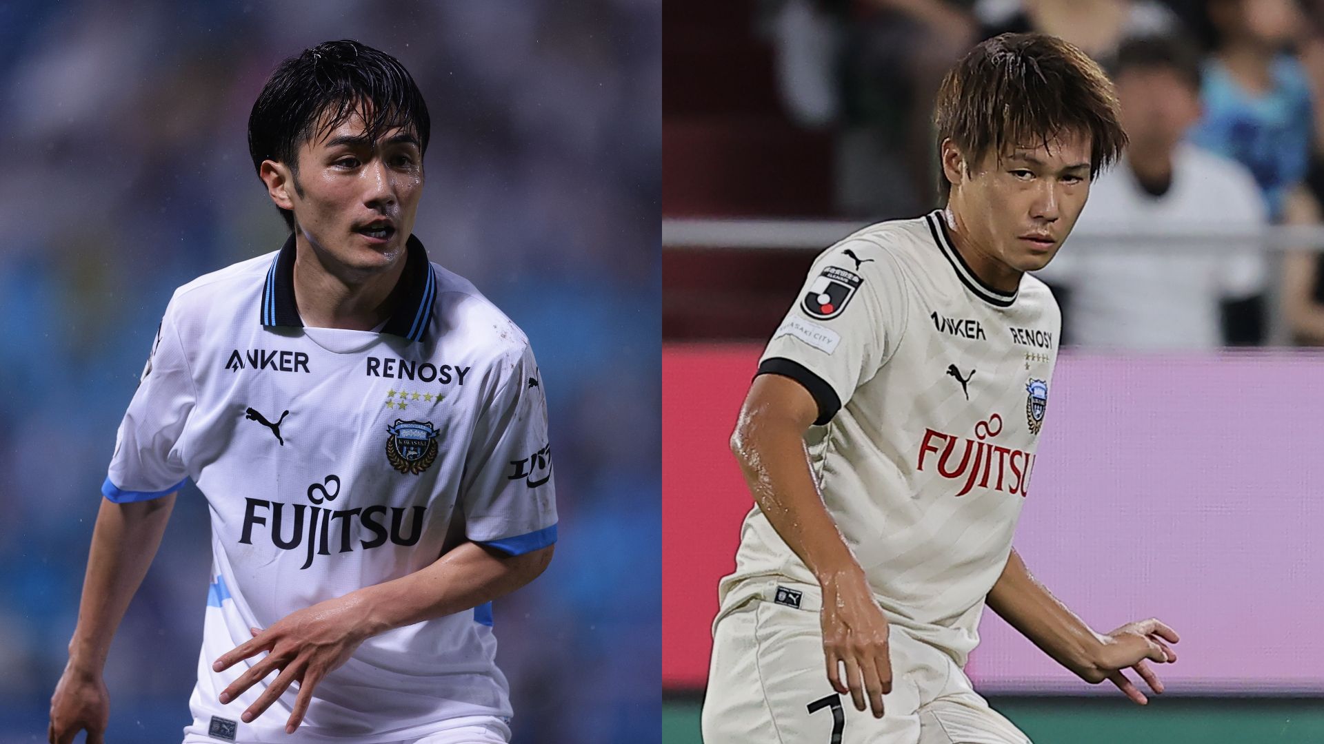 川崎F、大島僚太と車屋紳太郎の負傷を発表。ともに右ヒラメ筋肉